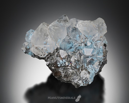 プランチェアイト / クォーツ【Plancheite in Quartz】コンゴ共和国産