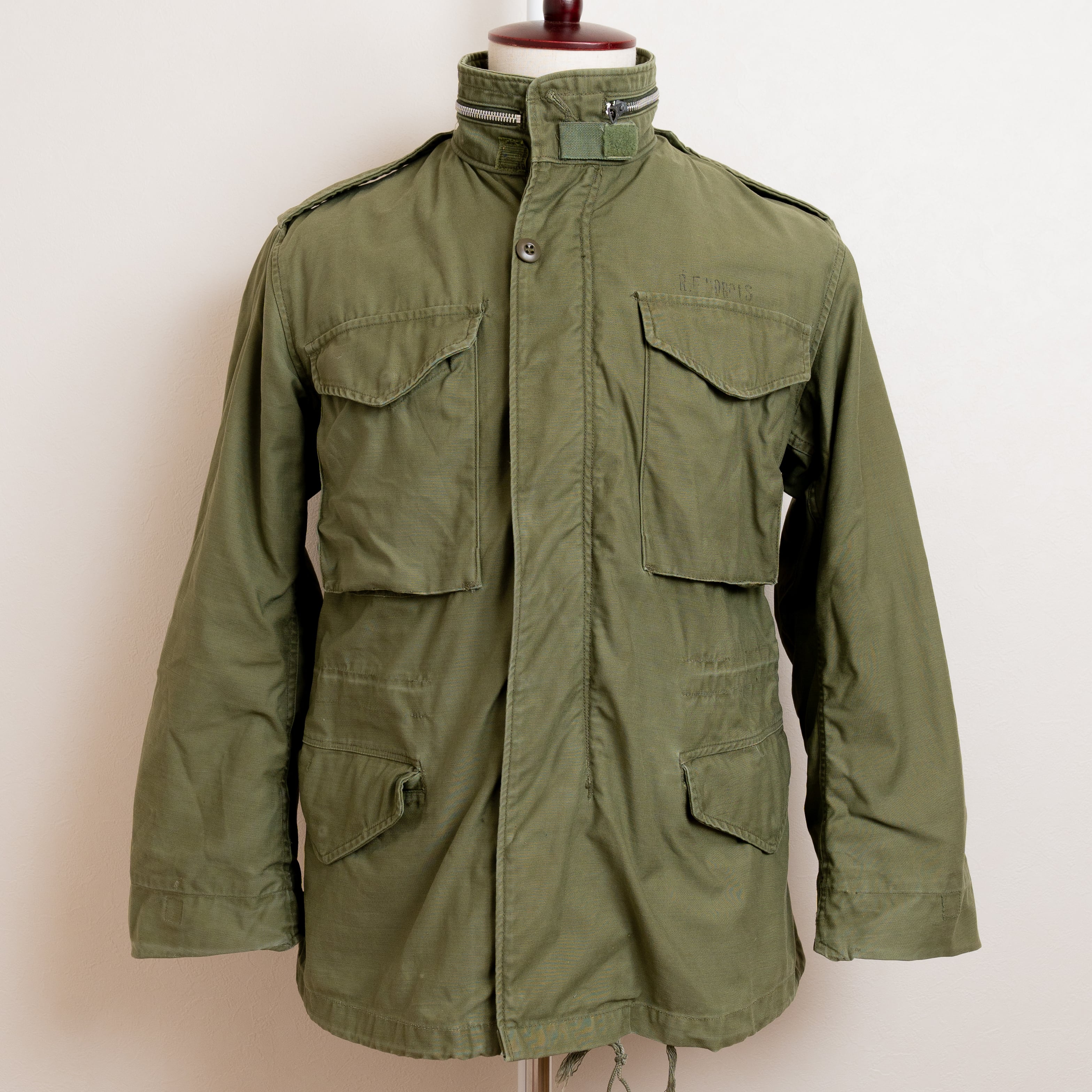 【Gray Liner】U.S.Army 60's M-65 Field Jacket 2nd Model S-S 