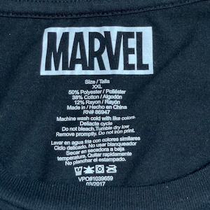 【MARVEL】パニッシャー The Punisher プリントTシャツ ドクロ スカル XXL ビッグサイズ マーベル 黒t US古着