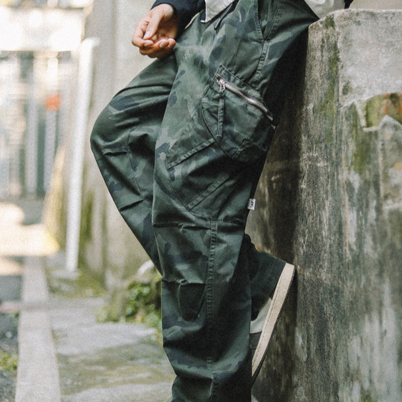 ヘビーコットン カモフラージュ カーゴパンツ N3384 - 2