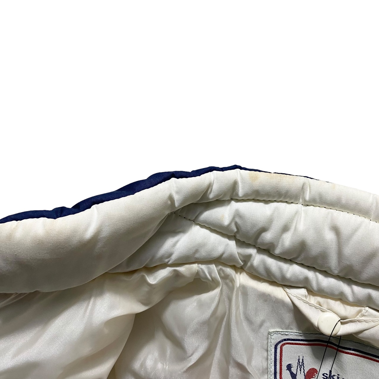 vintage MONCLER knit switching down jacket