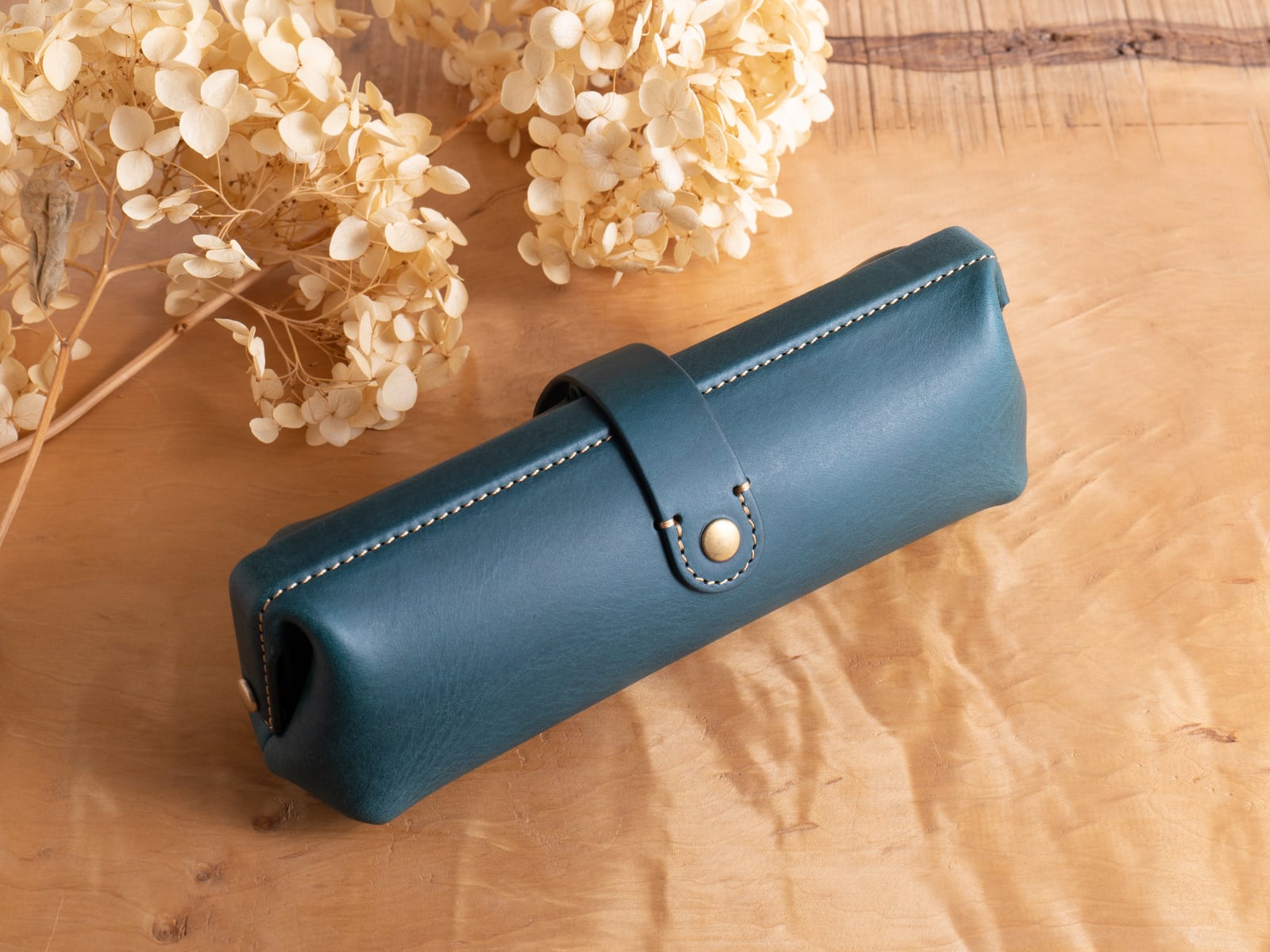 Paka-pen #コニャック　イタリアンレザーのペンケース Paka-pen ＃コニャック イタリアンレザーのペンケース 入学祝い