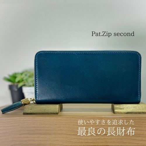イタリアンレザーブッテーロ Pat.Zip second
