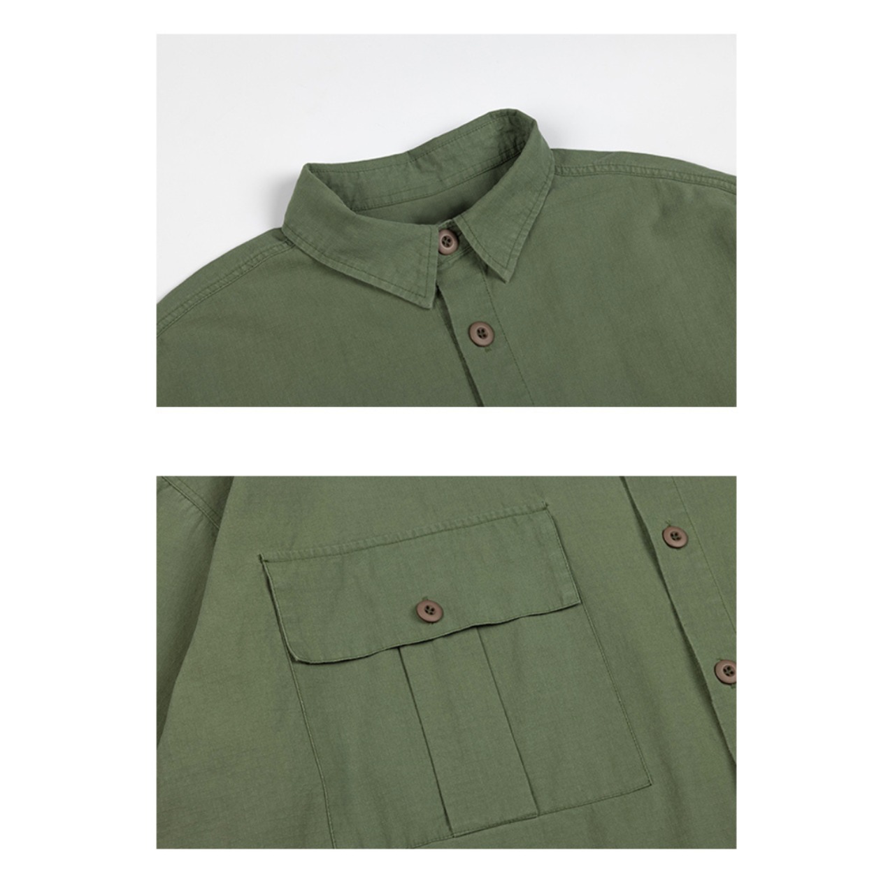 Oversized drawstring button-down shirt  0199 - 14