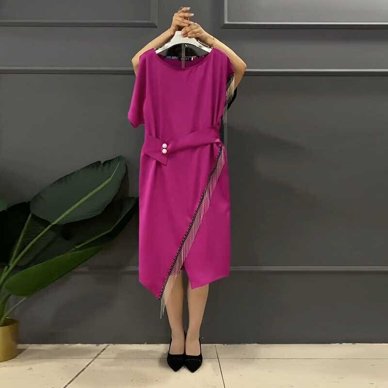 サマードレス 大きめサイズ 夏物 ミックスインファッション87718420273