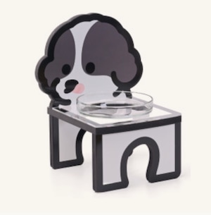 予約【OPO】Pet Bowl Stand Set (Partypoodle/5color)