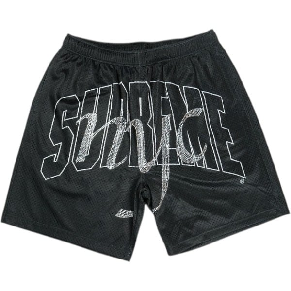 Size【S】 SUPREME シュプリーム 26SS Rhinestone Mesh Short Black