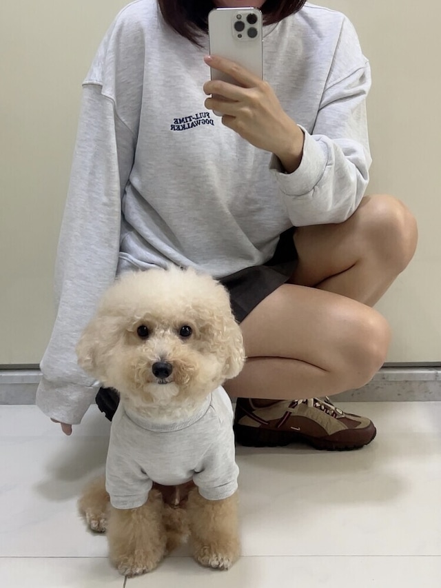 〈即納アイテム〉PEBBLES / スウェット for humanwalkers (navy)