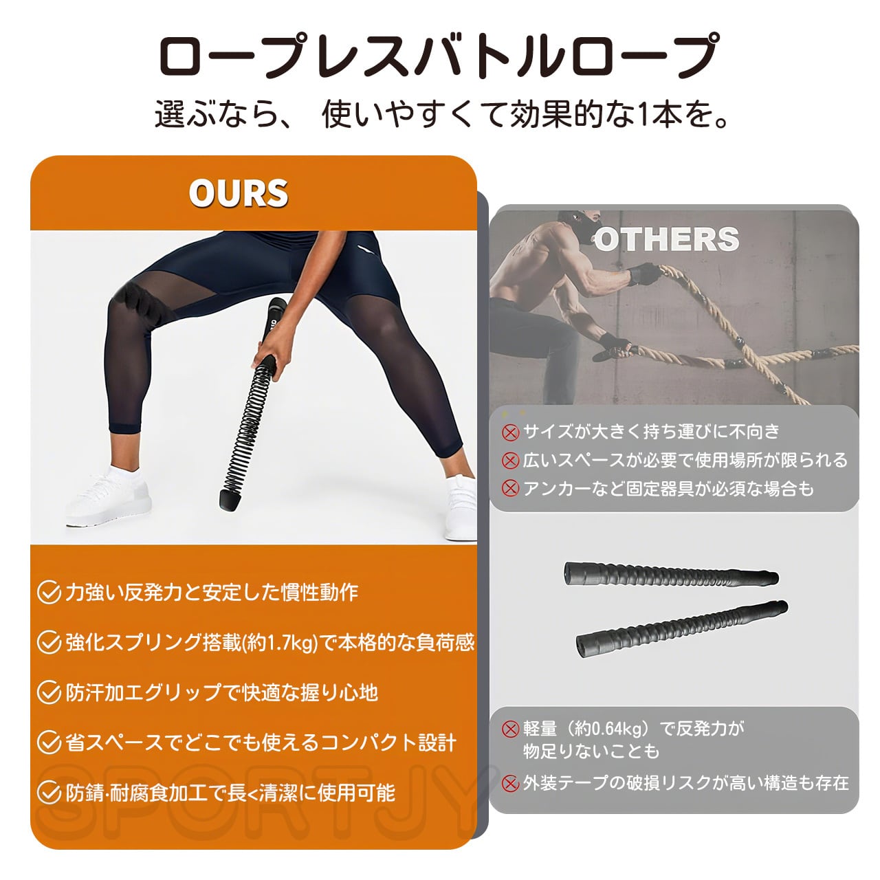 ロープレスバトルロープ。 Z-rope3 ロープレスバトルロープ Z-rope3