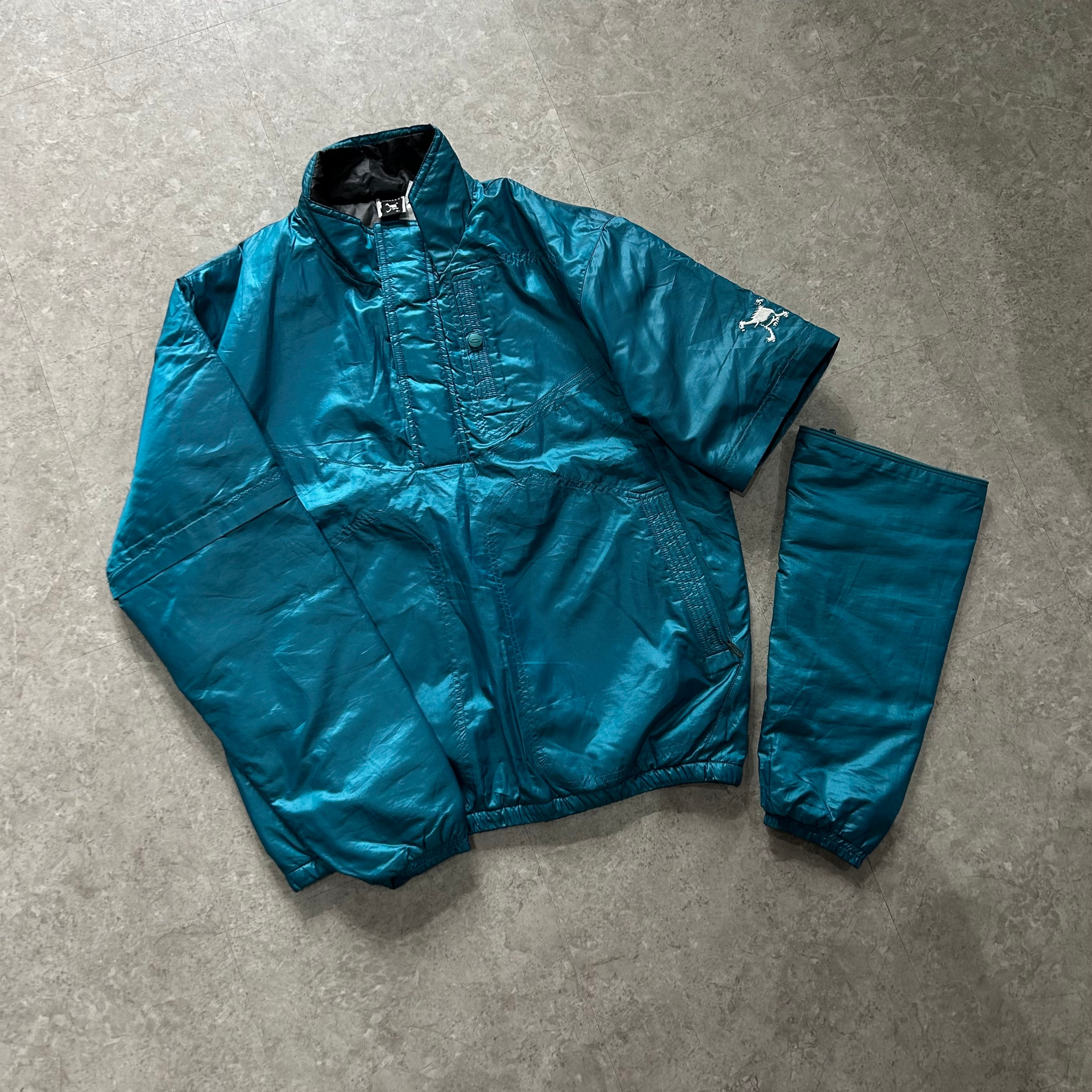 00s OAKLEY "2WAY" half zip puff nylon pullover【仙台店】