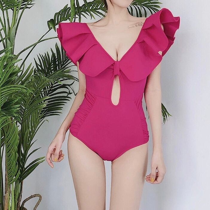 本多胡桃ちゃん着用】【再入荷】フリルショルダーバッグリボンスイム