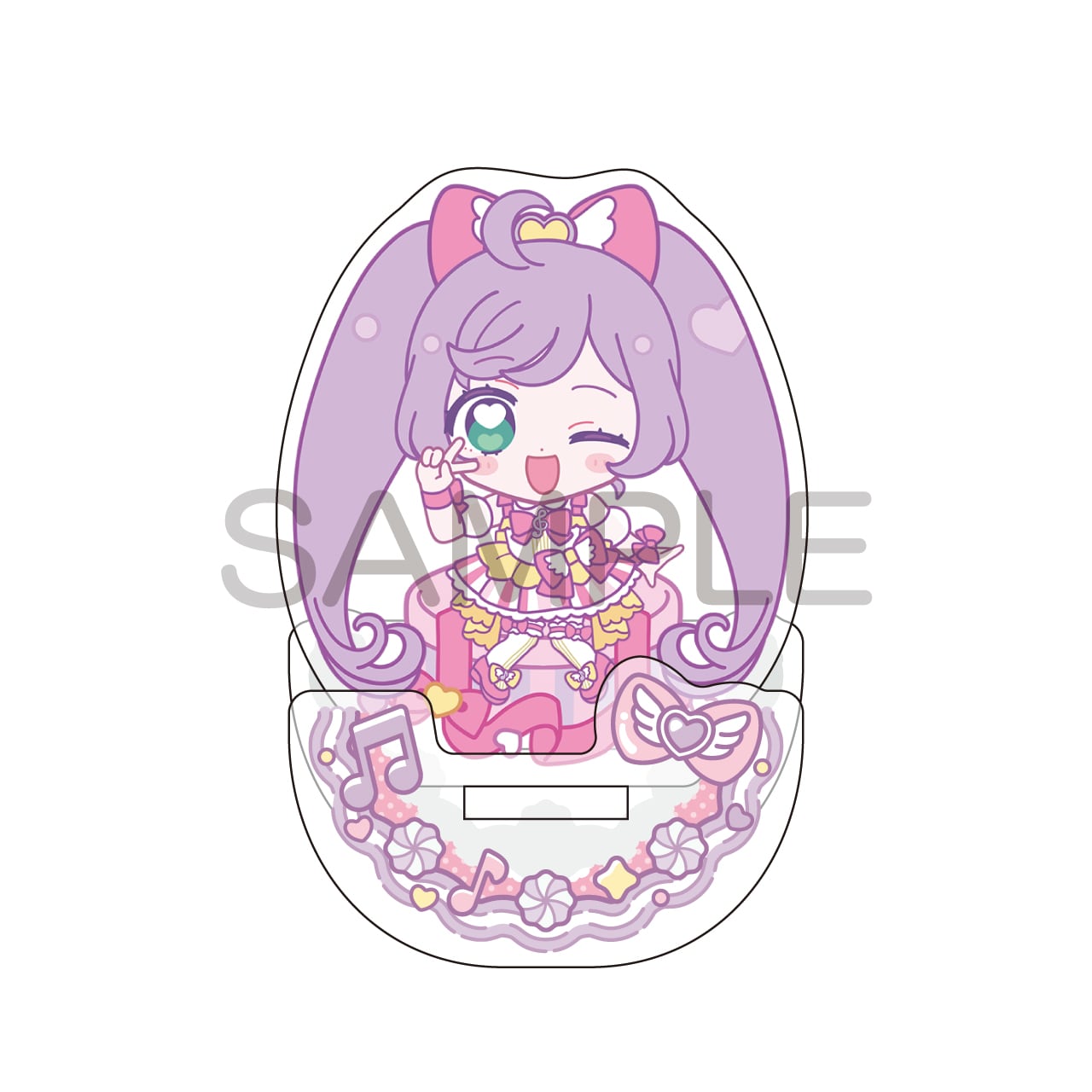 プリパラ きゃらっぴん ゆらゆらアクリルスタンド らぁら