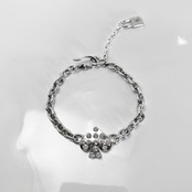 SPIKE:SPADE CHAIN BRACELET / スパイクスペードチェーンブレスレット