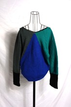 Dolman sleeve knit