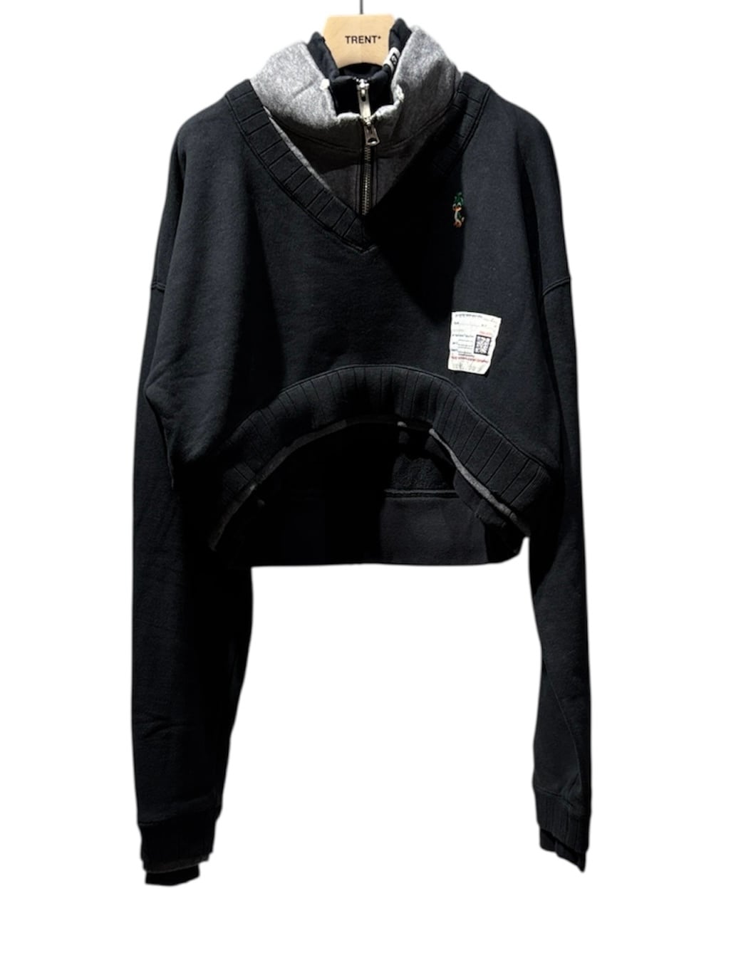 25AW】Maison MIHARA YASUHIRO ミハラヤスヒロ / CROPPED LAYERED PULL