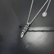 EAGLE CLAW with LOGO #1 NECKLACE with GODSIZE® I.D. TAG / イーグルクロウ #1ネックレス ゴッドサイズ® I.D.タグ