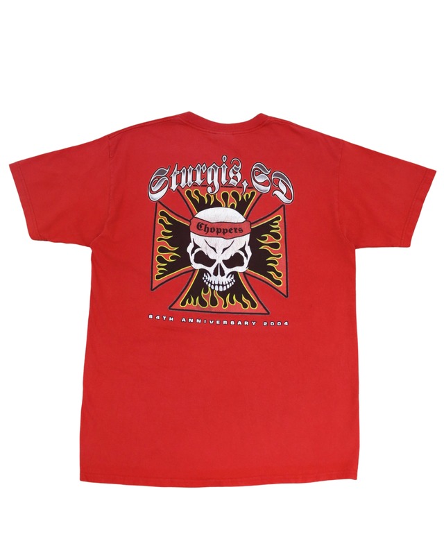 Choppers flame skull L