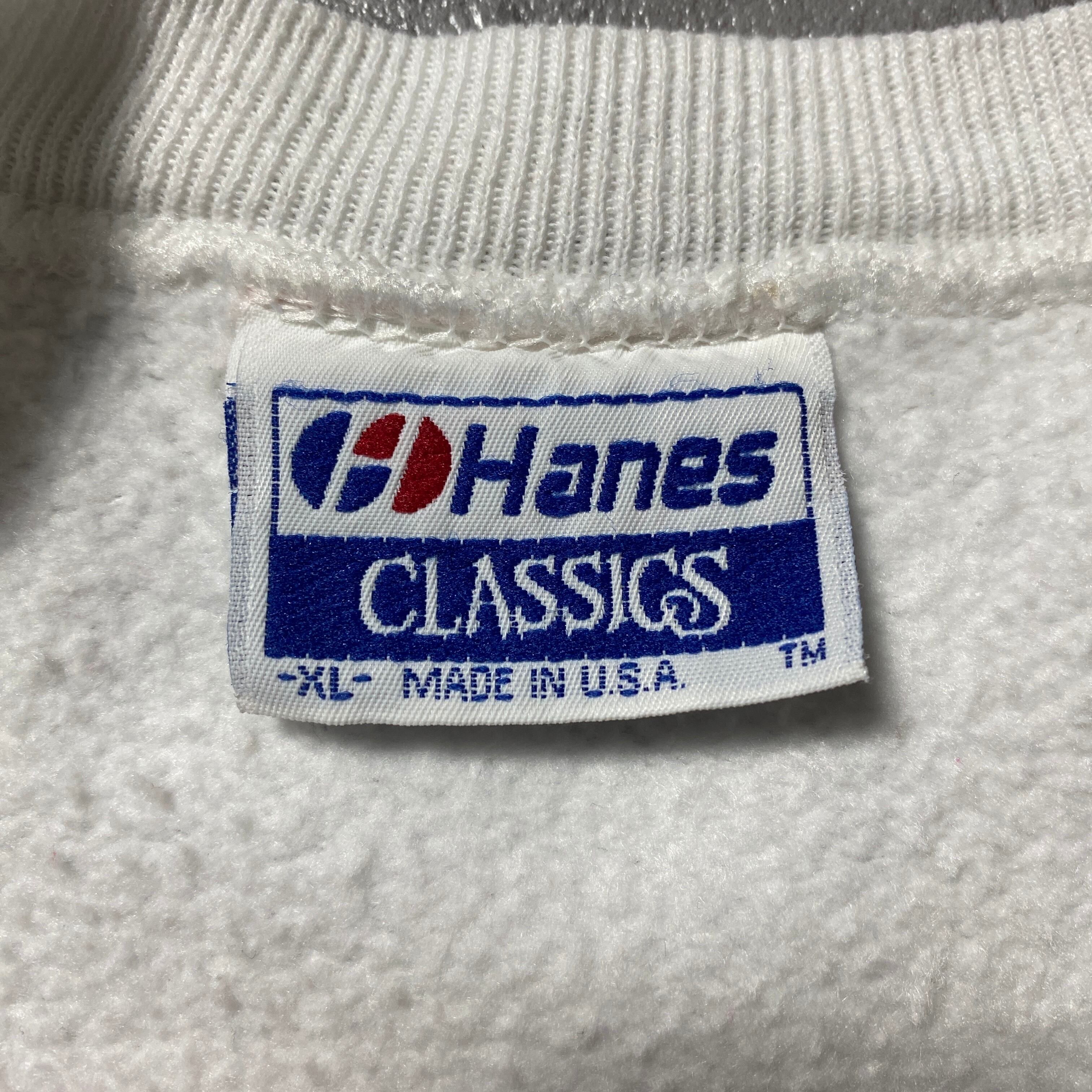 USA製】90's Hanes ROLEX ヘインズボディ ロレックス プリント 前V