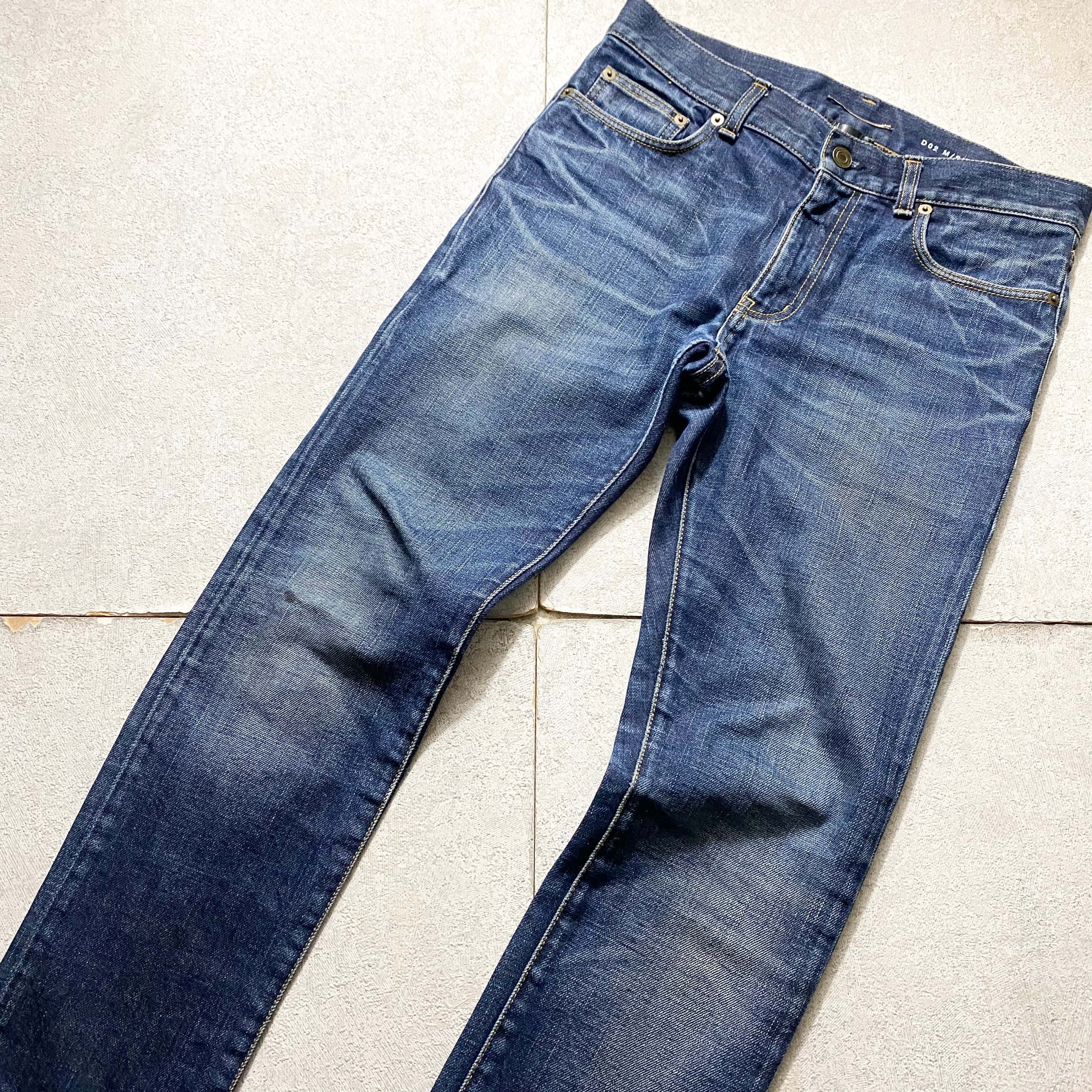 2013SS SAINT LAURENT PARIS denim pants | NOIR ONLINE