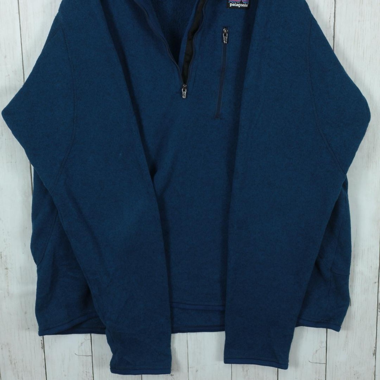 patagonia パタゴニア スウェット ハーフジップ フリース XL 刺繍ロゴ 