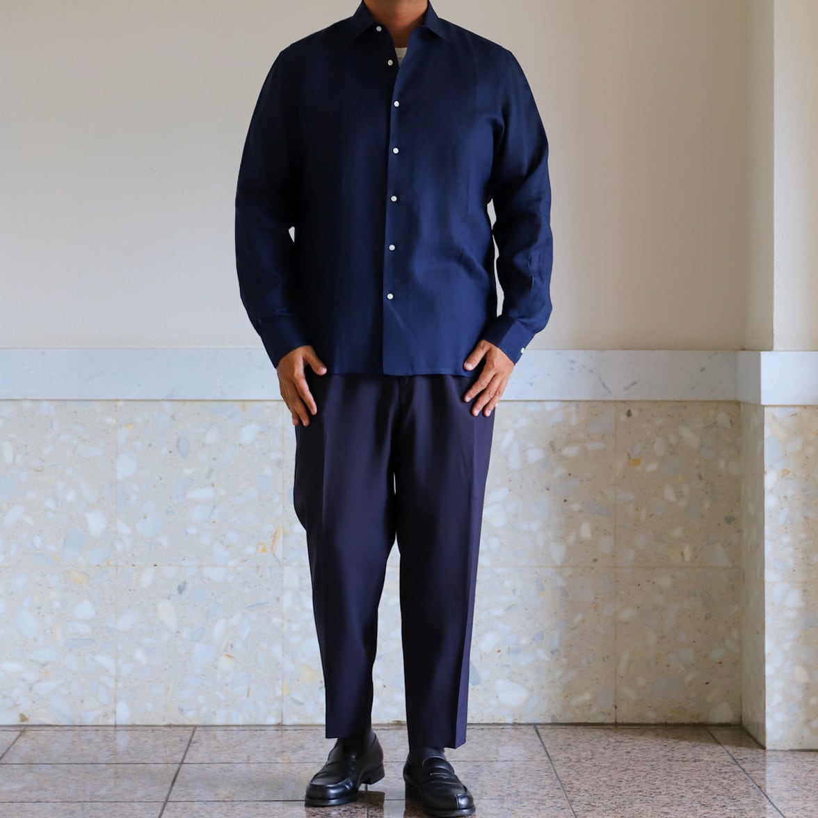 定価10万】Ralph Lauren Purple Label special linen shirt made in