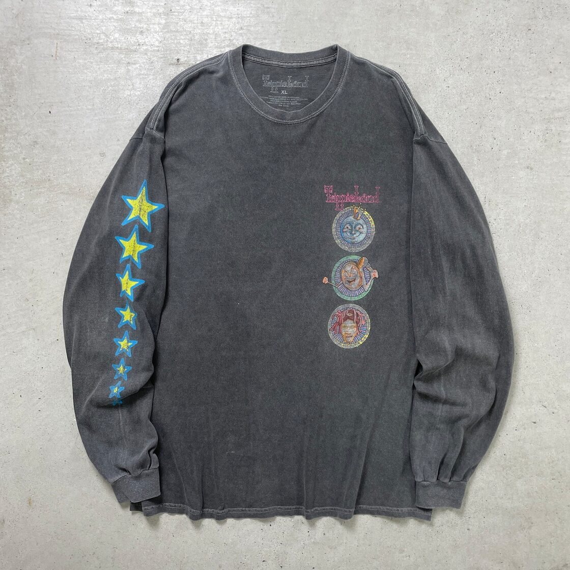 00年代 TrippieRedd Trippieland ラップT ヒップホップ ロングTシャツ 