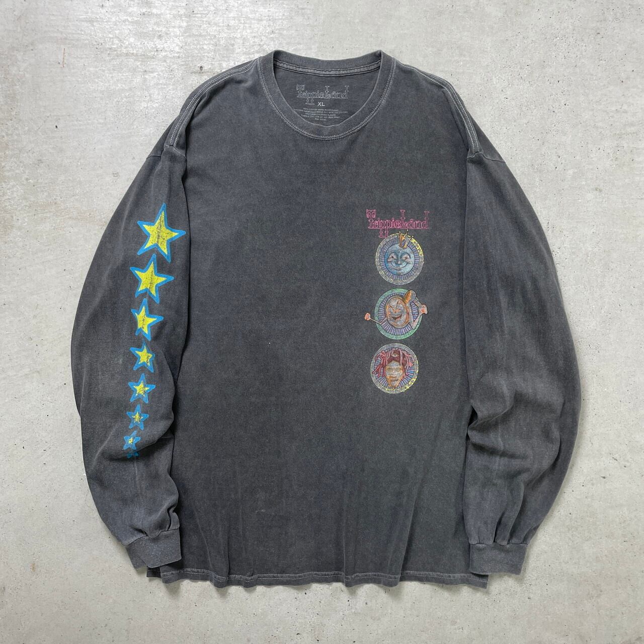 00年代 TrippieRedd Trippieland ラップT ヒップホップ ロングTシャツ 