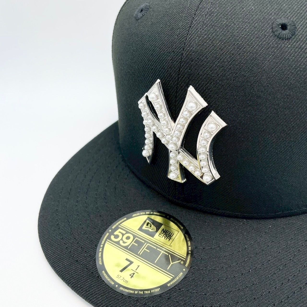 NEW ERA 59FIFTY/5950 Pearl Badge New York Yankees / ニューヨーク・ヤンキース ブラック