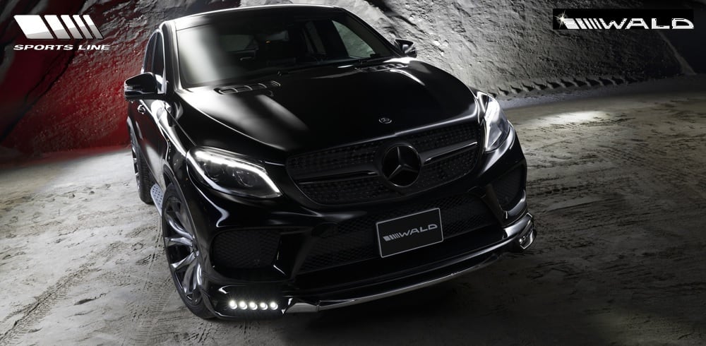 WALD SPORTSLINE】 Mercedes-Benz C292 GLE クーペ フロントスポイラー