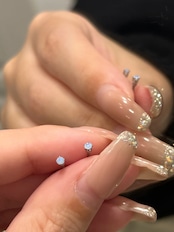 Tiny opal pierce
