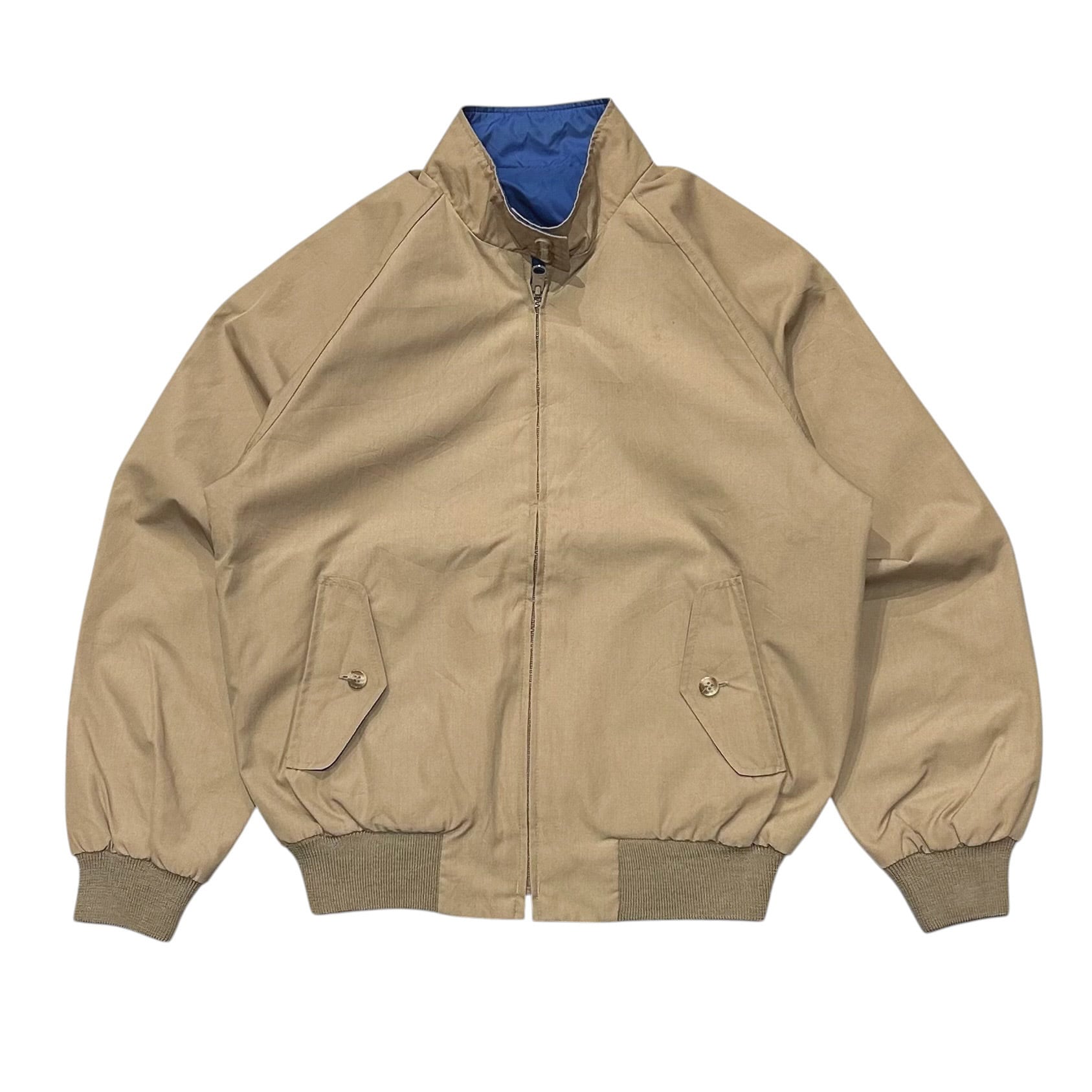 クロスリバーシブルボンバー レッド M BURBERRY (バーバリー