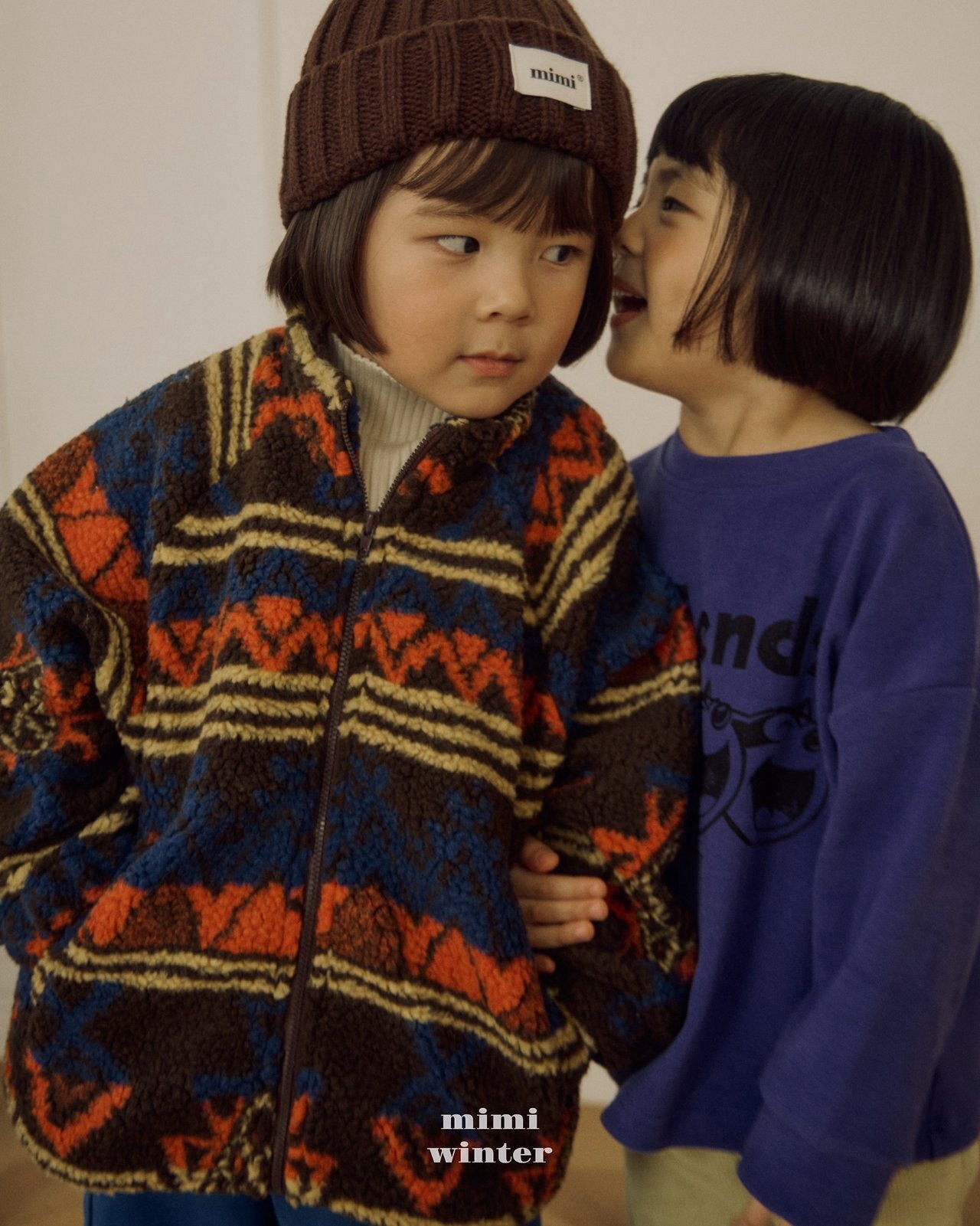 BYMIMI［取寄］beanie set (beanie+muffler) 26winter