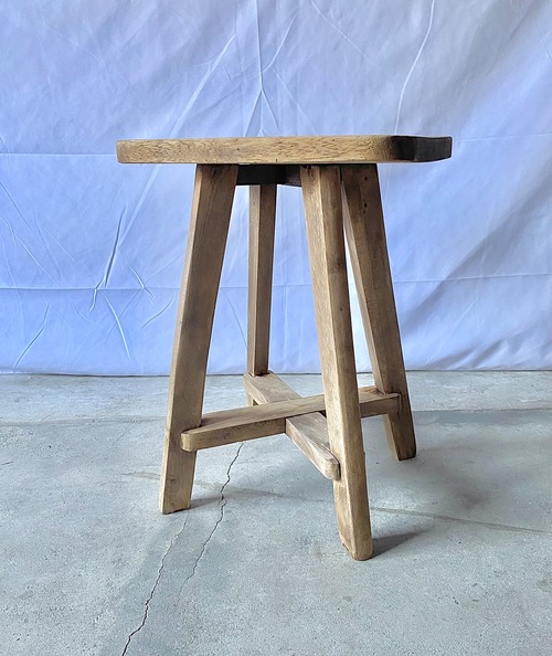 古木のスツール[古家具]