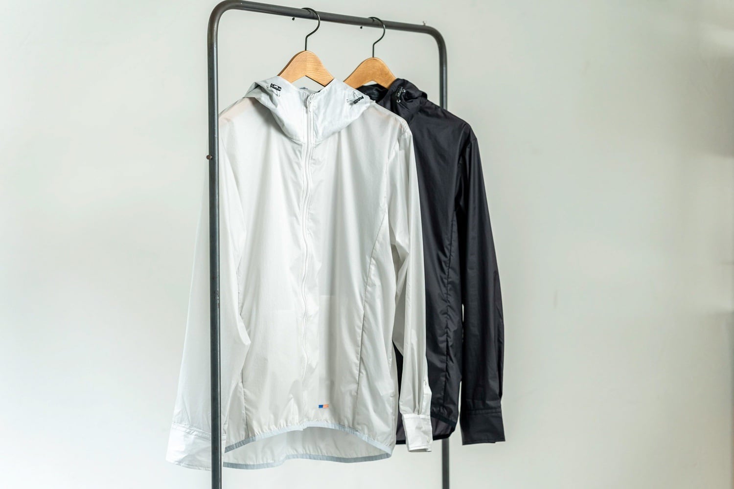 drip TO&FRO パッカブルパーカー ブラック M Then, Packable Parka［パッカブルパーカー（深型フード）］ | drip