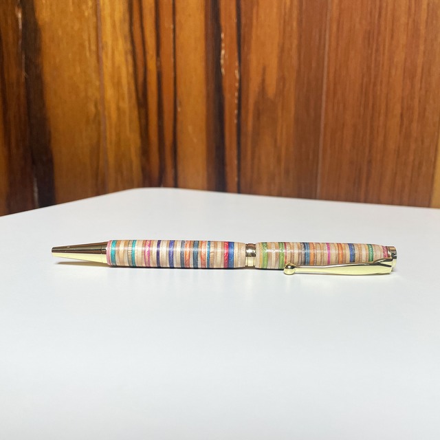 Madwood マッドウッド スケボー Ball Point Pen スリムタイプ ゴールド Slim 4 Cotsubu Mart コツブマート Madwood マッドウッド スケボー Ball Point Pen スリムタイプ ゴールド Slim 4 Cotsubu Mart コツブマート