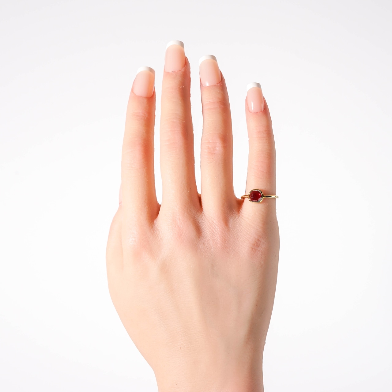 【9号】ガーネット リング(プチ)