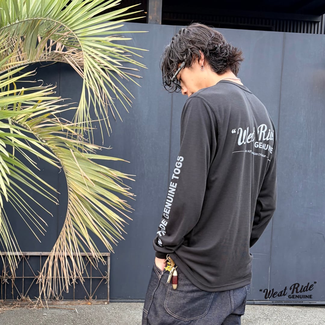WESTRIDE ウエストライド パワードライ ロンT 長袖Tシャツ ポーラ