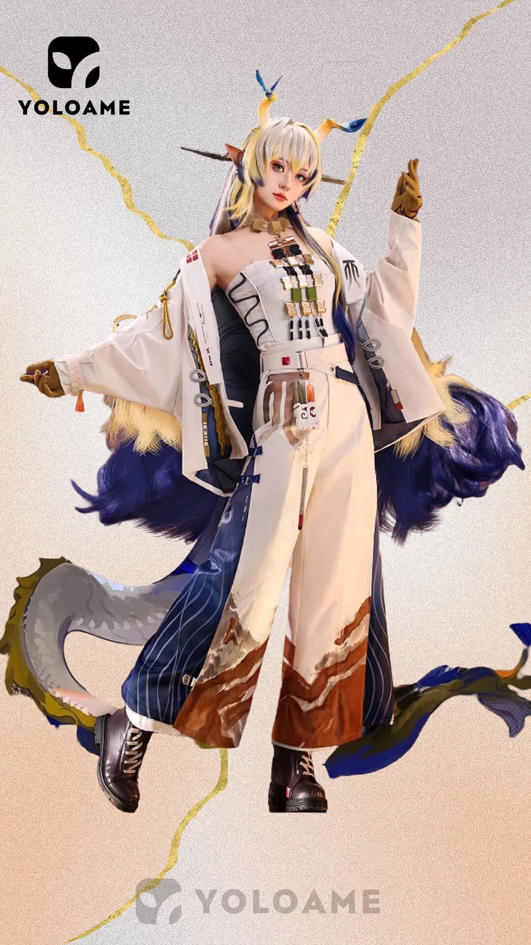 アークナイツ スー 黍 コスプレ衣装【三分妄想 1/3Delusion正規品