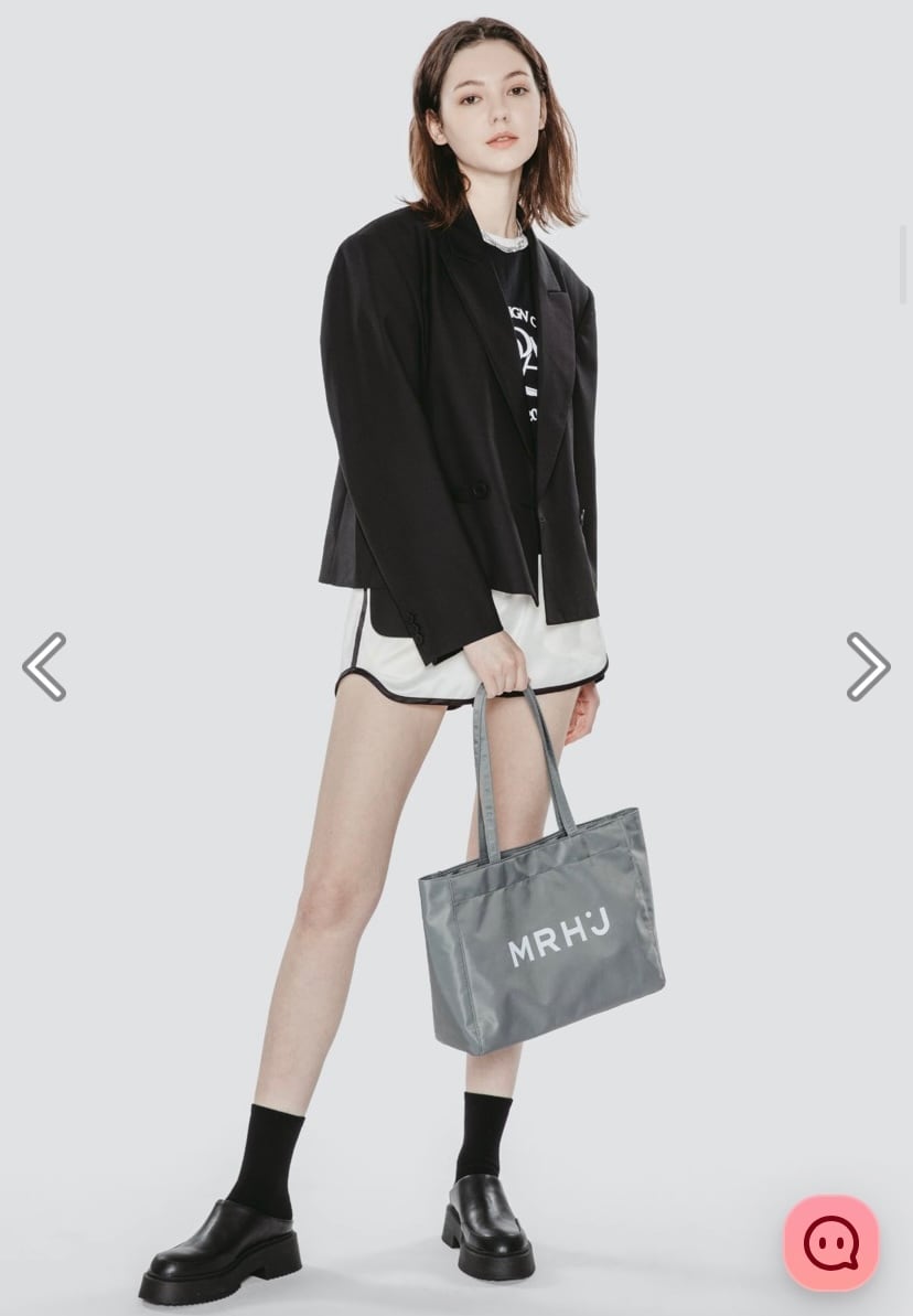 MARHEN.J マルヘンジェイ トートバッグ BONA グレー | 韓国ブランド