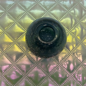 手吹きバブルガラスフラワーベースボール [サイズ: S]