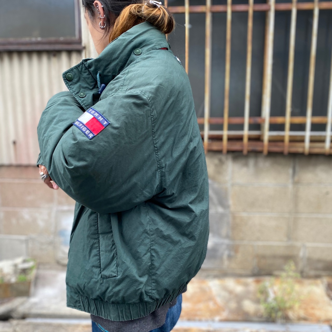 90年代 TOMMY HILFIGER トミーヒルフィガー ビッグロゴ セーリング  