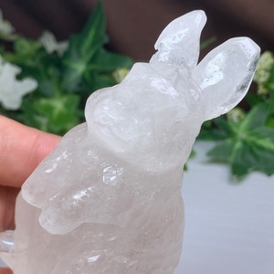 1.可愛い水晶うさぎさん