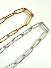 Paperclip Chain Bracelet