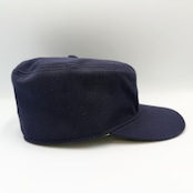 【VARZAR / バザール】 Leaf Chain VZ Monogram Pillbox Cap Navy