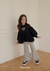 【取寄】Dailybebe ラブリーモーメントT｜秋服｜韓国子供服｜26/AT