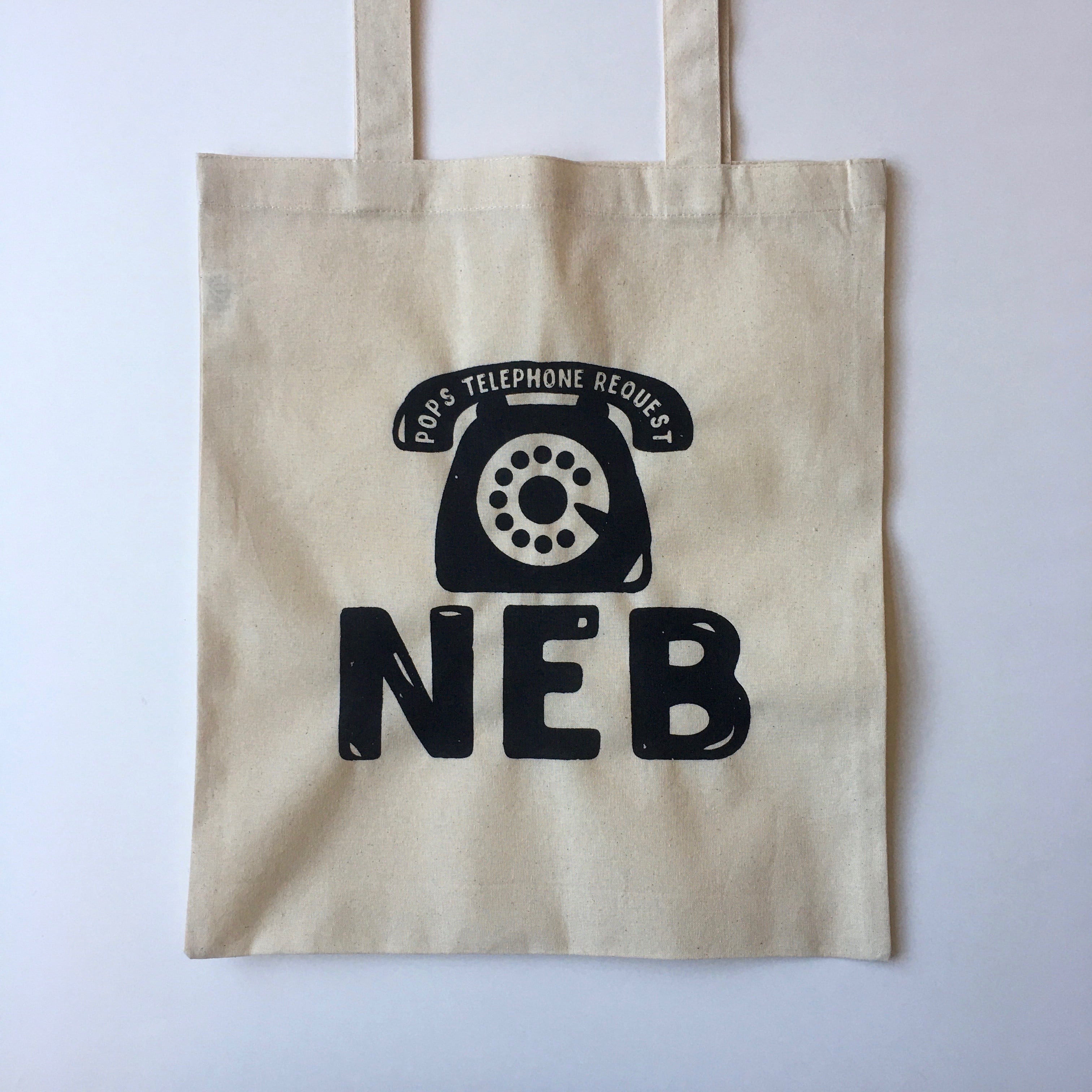 NEB (Pops Telephone Request) Tote Bag | SNOW SHOVELING