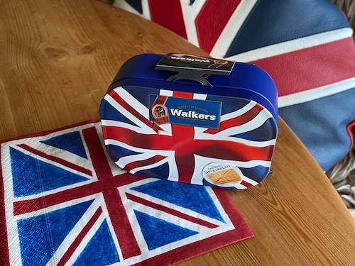 WALKERS UNION JACK DESIGN ウォーカーショートブレッドユニオンジャック缶