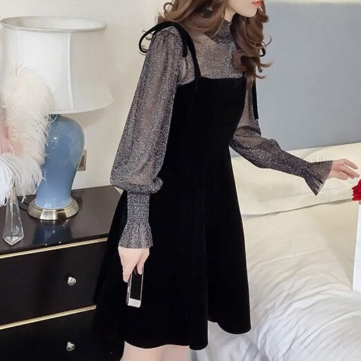 2点セット シアーブラウス リボンストラップワンピ Sucrier シュクリエ お砂糖みたいに甘くてかわいい 量産型プチプラガーリー服 通販