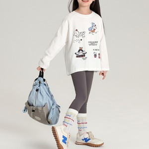 秋手描き柄長袖Ｔシャツ2色