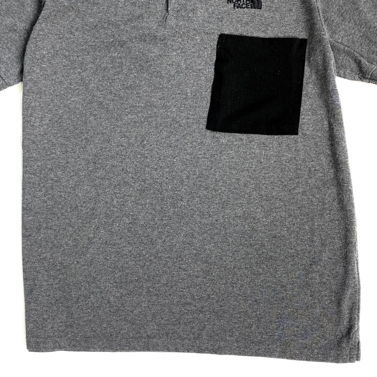 THE NORTH FACE ノースフェイス 胸ポケット ポロシャツ メンズL 古着